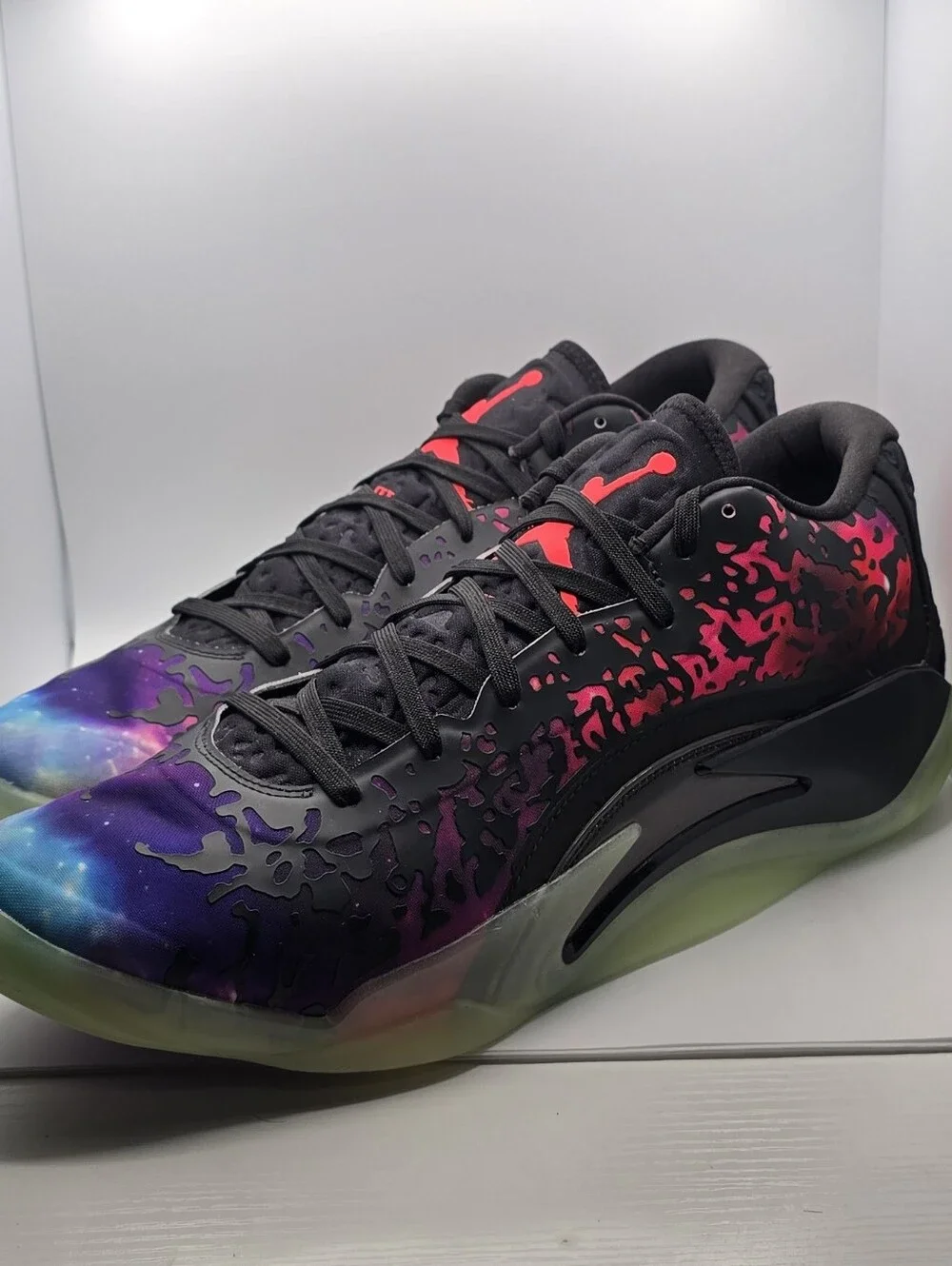 Nike Air Jordan Zion 3 Lift Off Black-Solar Red-Vivid Purple Sz 13 [DR0675-006]